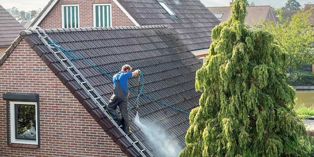 Sälja huset? Därför bör du tvätta taket först